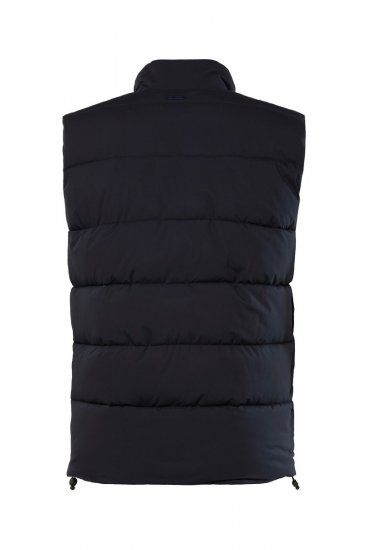 JP1880 834648 Gilet matelassé à col montant Bleu marine - Vestes - Vestes Homme Grandes Tailles