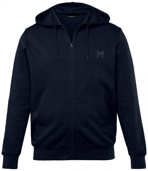 Men+ 851 Veste sweat à capuche Bleu marine - Sweatshirts & hoodies - Sweatshirts/Hoodies grande taille homme