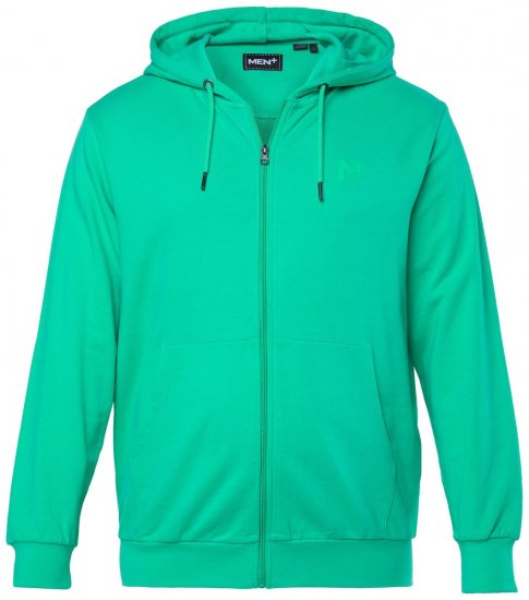 Men+ 851 Veste sweat à capuche Vert émeraude - Sweatshirts & hoodies - Sweatshirts/Hoodies grande taille homme