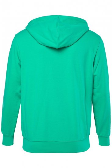 Men+ 851 Veste sweat à capuche Vert émeraude - Sweatshirts & hoodies - Sweatshirts/Hoodies grande taille homme