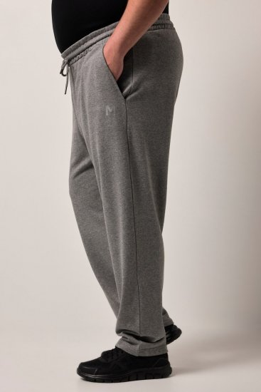 Men+ 852 Pantalon de jogging Gris chiné - Pantalons/shorts de survêtement - Survêtement/jogging grandes tailles