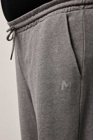 Men+ 852 Pantalon de jogging Gris chiné - Pantalons/shorts de survêtement - Survêtement/jogging grandes tailles