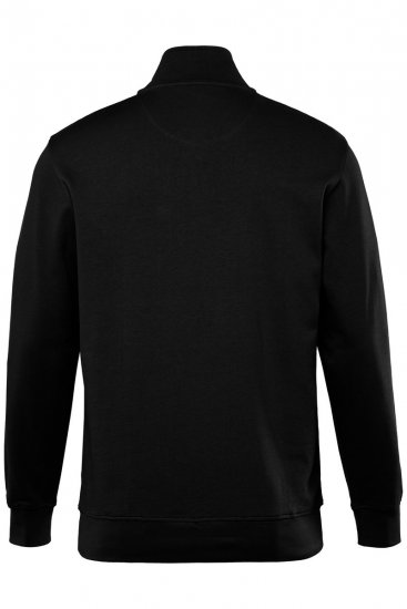 Men+ 856 Sweat col zippé Noir - Sweatshirts & hoodies - Sweatshirts/Hoodies grande taille homme