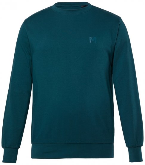 Men+ 865 Sweat-shirt Vert foncé - Sweatshirts & hoodies - Sweatshirts/Hoodies grande taille homme
