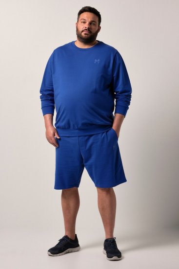 Men+ 865 Sweat-shirt Bleu cobalt - Sweatshirts & hoodies - Sweatshirts/Hoodies grande taille homme