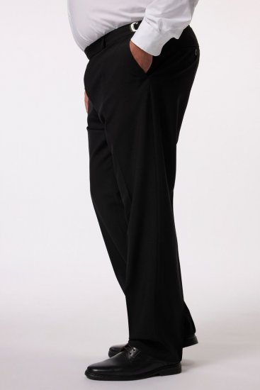 Men+ 065 Porto Pantalon de costume Noir - Costumes - Costumes grandes tailles 