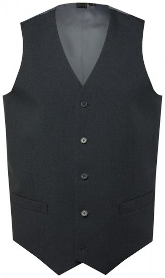Men+ 067 Porto Gilet de costume Gris - Costumes - Costumes grandes tailles 
