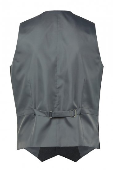 Men+ 067 Porto Gilet de costume Gris - Costumes - Costumes grandes tailles 