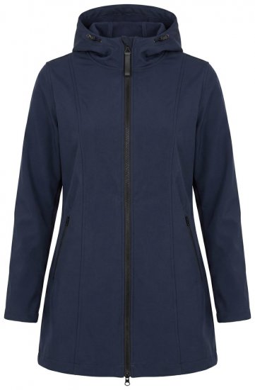 Ulla Popken 836064 Veste technique Bleu marine - Vestes - Vestes femme grande taille