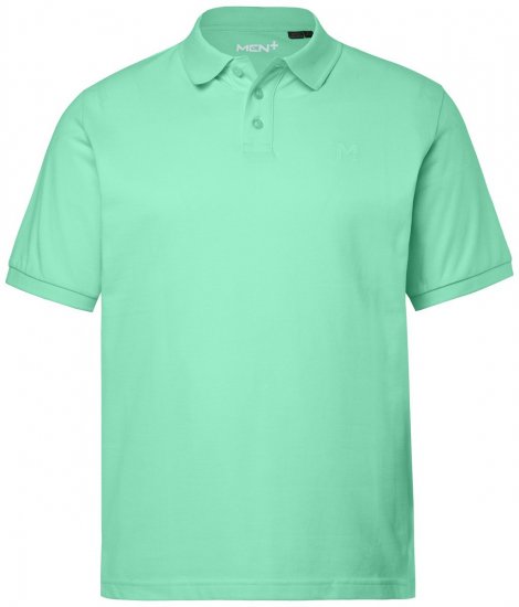 Men+ 256 Polo Bleu-vert - Polos - Polos homme grande taille