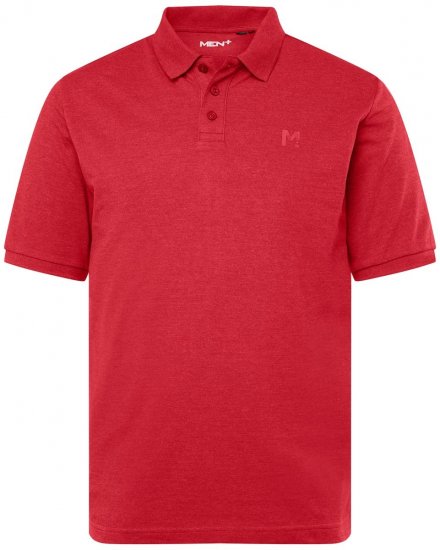 Men+ 256 Polo Rouge - Polos - Polos homme grande taille