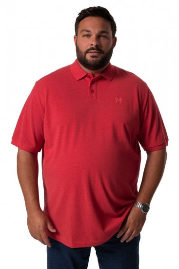 Men+ 256 Polo Rouge - Polos - Polos homme grande taille