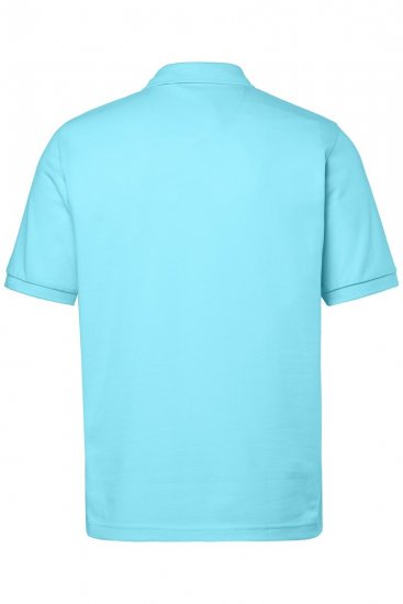 Men+ 256 Polo Turquoise clair - Polos - Polos homme grande taille