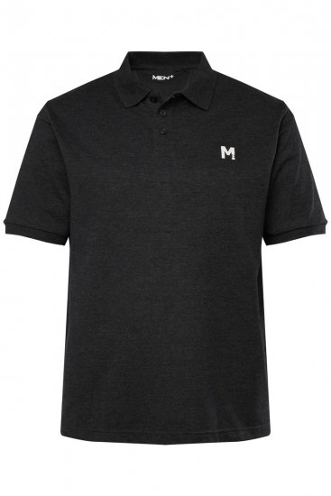 Men+ 258 Polo Noir lot de 2 - Polos - Polos homme grande taille