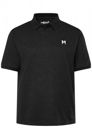 Men+ 258 Polo Noir lot de 2 - Polos - Polos homme grande taille