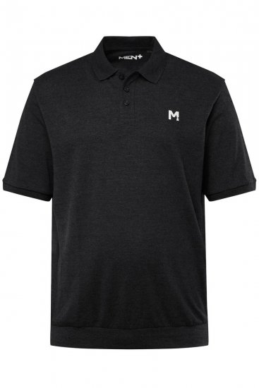 Men+ 266 Polo bellyfit Noir lot de 2 - Polos - Polos homme grande taille