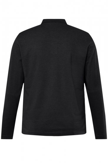 Men+ 270 Polo manches longues Noir - Polos - Polos homme grande taille