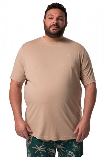 Men+ 276 T-shirt col rond Sable - T-shirts - T-shirts Homme Grande Taille