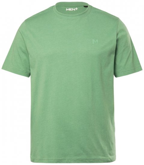 Men+ 276 T-shirt col rond Vert - T-shirts - T-shirts Homme Grande Taille