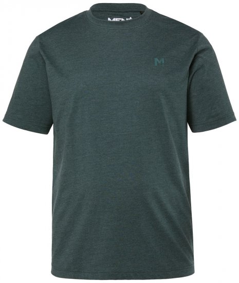 Men+ 276 T-shirt col rond Vert foncé - T-shirts - T-shirts Homme Grande Taille