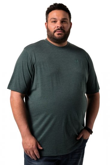 Men+ 276 T-shirt col rond Vert foncé - T-shirts - T-shirts Homme Grande Taille