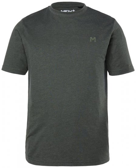 Men+ 276 T-shirt col rond Vert olive - T-shirts - T-shirts Homme Grande Taille