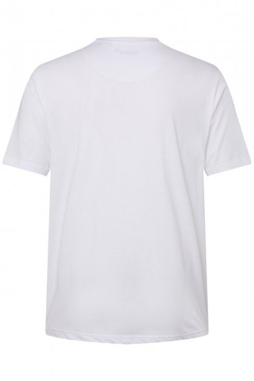 Men+ 279 T-shirt col V Blanc - T-shirts - T-shirts Homme Grande Taille