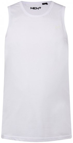 Men+ 303 Débardeur Blanc - T-shirts - T-shirts Homme Grande Taille