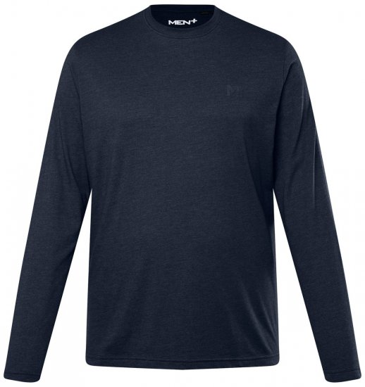 Men+ 307 T-shirt manches longues Bleu marine - T-shirts - T-shirts Homme Grande Taille