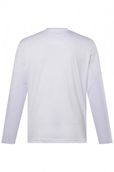 Men+ 307 T-shirt manches longues Blanc - T-shirts - T-shirts Homme Grande Taille