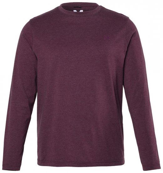 Men+ 307 T-shirt manches longues Prune foncé - T-shirts - T-shirts Homme Grande Taille