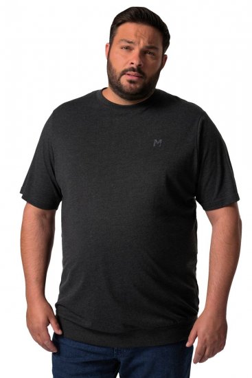 Men+ 308 T-shirt bellyfit Noir - T-shirts - T-shirts Homme Grande Taille