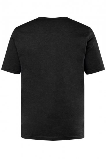 Men+ 365 T-shirt Henley Noir - T-shirts - T-shirts Homme Grande Taille