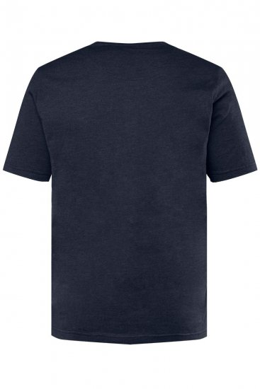 Men+ 365 T-shirt Henley Bleu marine - T-shirts - T-shirts Homme Grande Taille