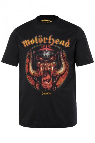 JP1880 Motörhead Sacrifice Band T-Shirt Black - T-shirts - T-shirts Homme Grande Taille