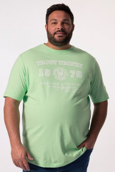Men+ 424 T-shirt Trout Trophy Vert menthe - T-shirts - T-shirts Homme Grande Taille
