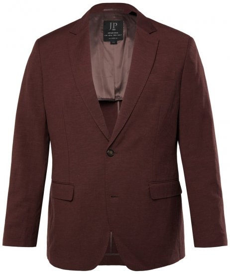 JP1880 Paros Blazer en mélange de lin Brun rouille - Costumes - Costumes grandes tailles 