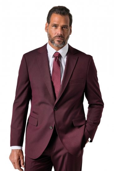JP1880 Amalfi Flexnamic Blazer Bordeaux - Costumes - Costumes grandes tailles 
