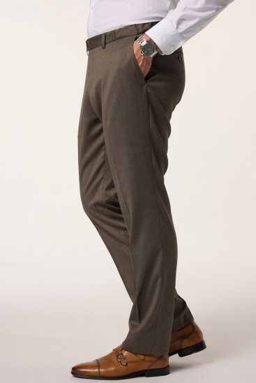 JP1880 Amalfi Flexnamic Pantalon de costume Vert kaki - Costumes - Costumes grandes tailles 