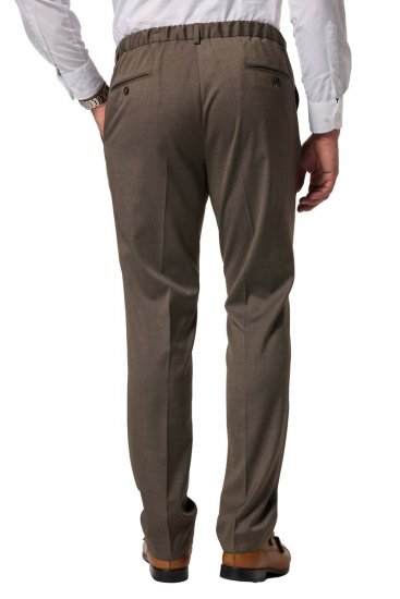 JP1880 Amalfi Flexnamic Pantalon de costume Vert kaki - Costumes - Costumes grandes tailles 