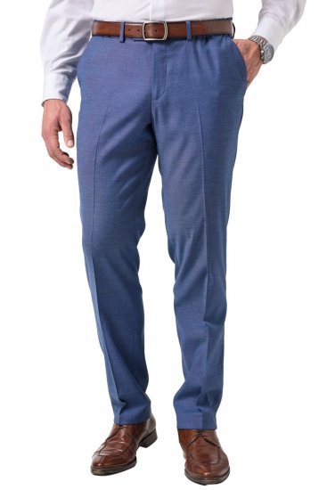 JP1880 Amalfi Flexnamic Pantalon de costume Bleu profond - Costumes - Costumes grandes tailles 