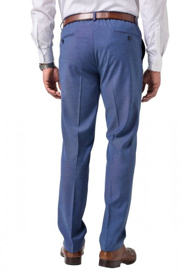 JP1880 Amalfi Flexnamic Pantalon de costume Bleu profond - Costumes - Costumes grandes tailles 