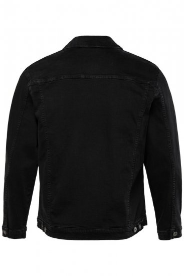 JP1880 836791 Veste en jean à quatre poches Noir - Vestes - Vestes Homme Grandes Tailles
