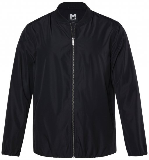 Men+ 823 Blouson bomber ultra-léger bellyfit Noir - Vestes - Vestes Homme Grandes Tailles