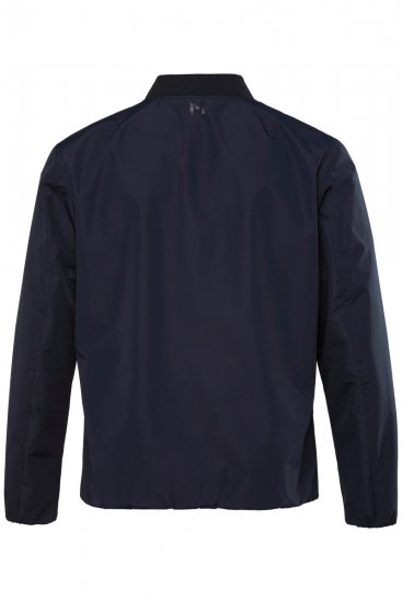 Men+ 823 Blouson bomber ultra-léger bellyfit Bleu marine - Vestes - Vestes Homme Grandes Tailles