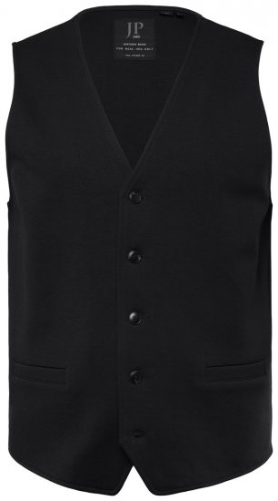 JP1880 New York Flexnamic Gilet en jersey Noir - Costumes - Costumes grandes tailles 