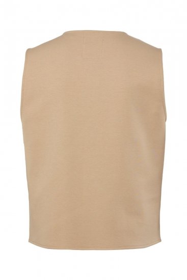 JP1880 New York Flexnamic Gilet en jersey Beige - Costumes - Costumes grandes tailles 
