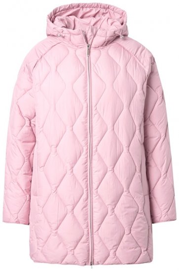 Ulla Popken 837208 Veste matelassée Vieux rose - Vestes - Vestes femme grande taille