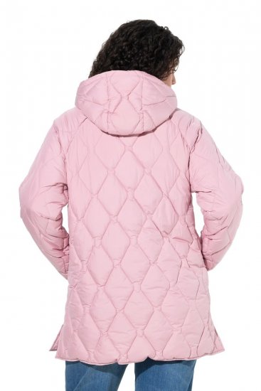 Ulla Popken 837208 Veste matelassée Vieux rose - Vestes - Vestes femme grande taille