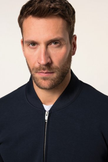 JP1880 Jersey Blouson New York Navy - Vestes - Vestes Homme Grandes Tailles